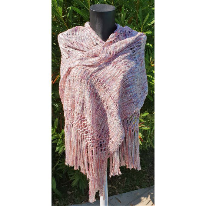 étole pour femme en coton ajouré